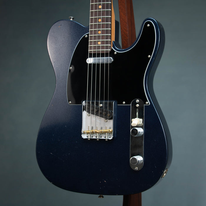Fender Custom Shop Masterbuilt Dennis Galuszka 60's Telecaster Journeyman Relic - Midnight Blue - R137965