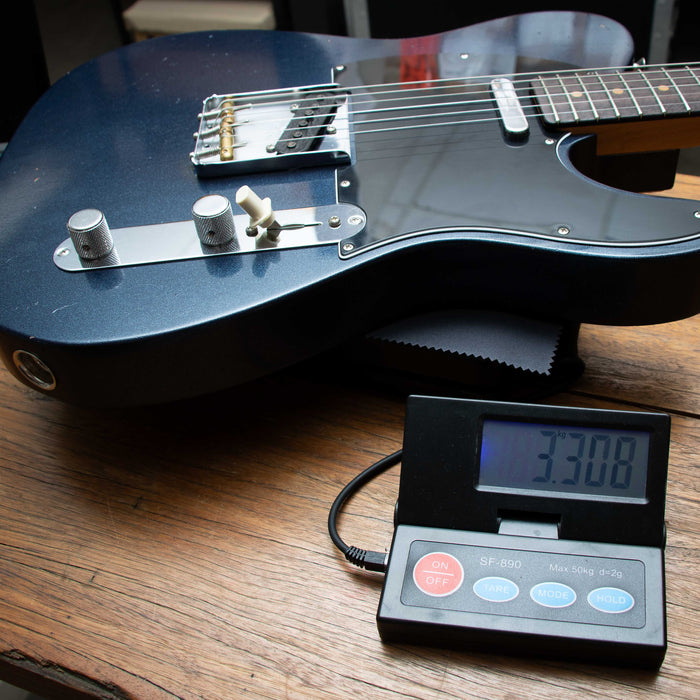 Fender Custom Shop Masterbuilt Dennis Galuszka 60's Telecaster Journeyman Relic - Midnight Blue - R137965