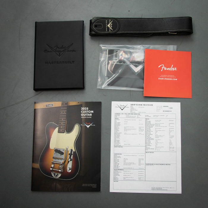 Fender Custom Shop Masterbuilt Dennis Galuszka 60's Telecaster Journeyman Relic - Midnight Blue - R137965