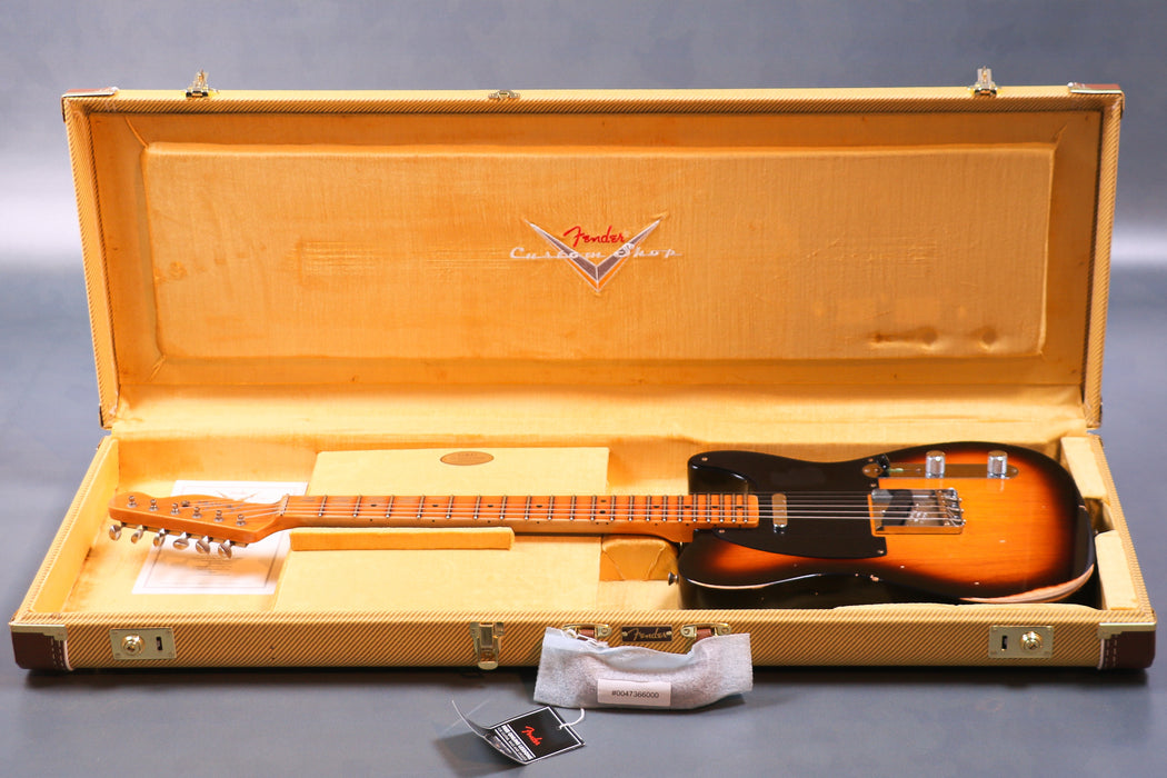 Fender Custom Shop Limited Edition 1951 Nocaster Relic - Faded Aged 2-Tone Sunburst - R1396734