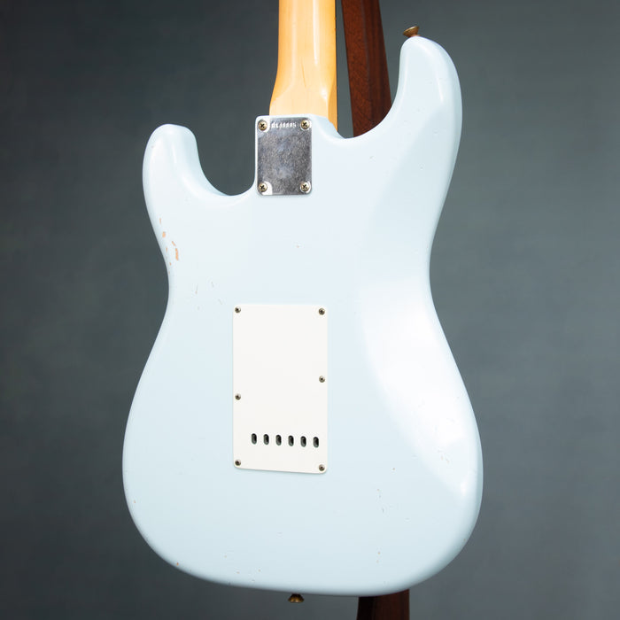 Fender Custom Shop Masterbuilt Dennis Galuszka 60's Stratocaster Journeyman Relic - Sonic Blue