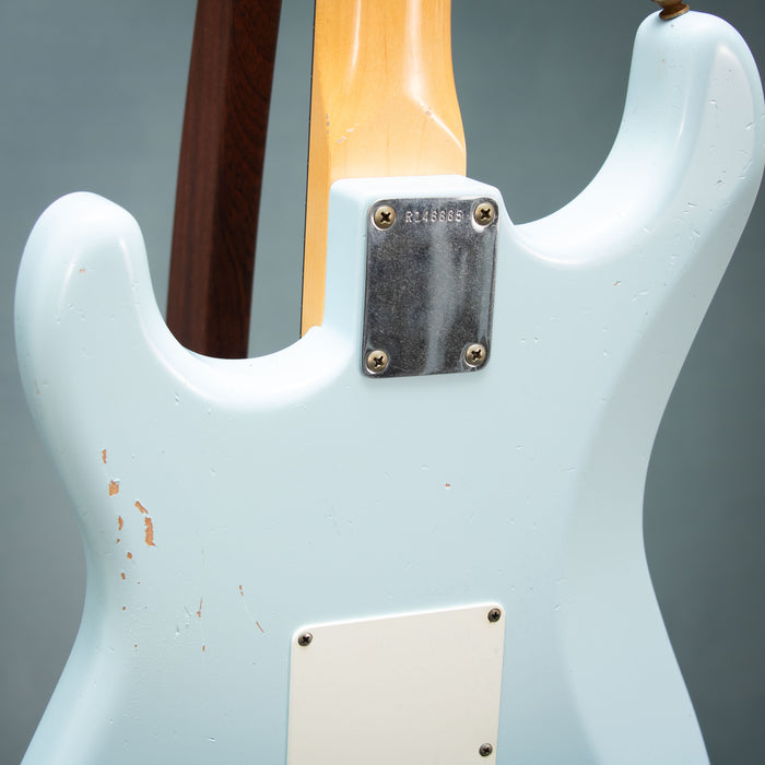 Fender Custom Shop Masterbuilt Dennis Galuszka 60's Stratocaster Journeyman Relic - Sonic Blue