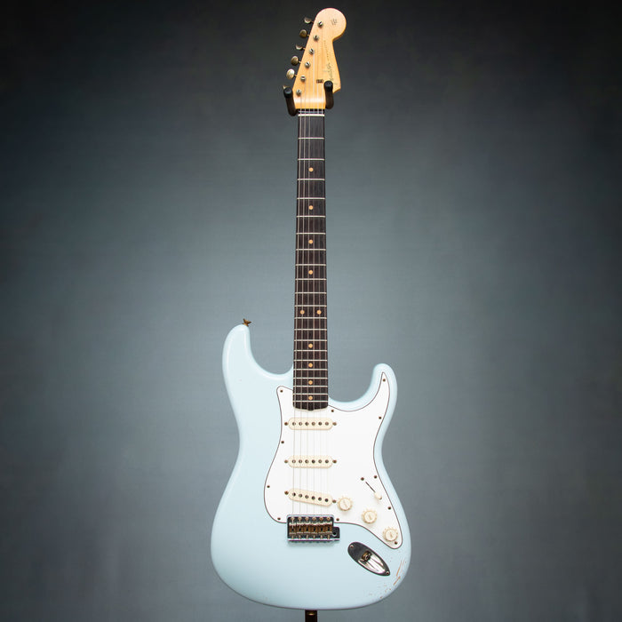 Fender Custom Shop Masterbuilt Dennis Galuszka 60's Stratocaster Journeyman Relic - Sonic Blue