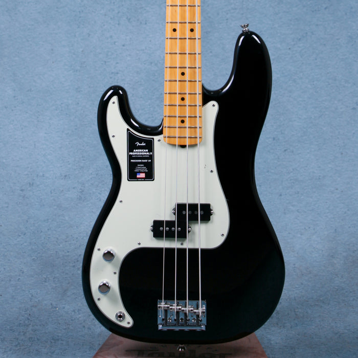 Fender American Professional II Precision Bass Left Handed Maple Fingerboard - Black - US22023526