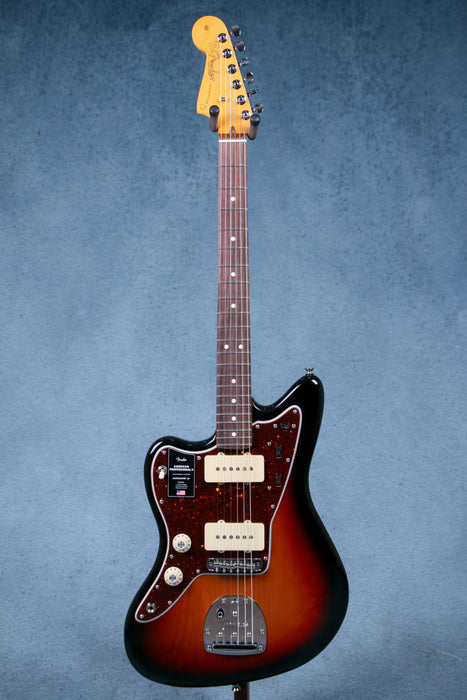 Fender American Professional II Jazzmaster Left Handed Rosewood Fingerboard - 3-Color Sunburst - US23013309