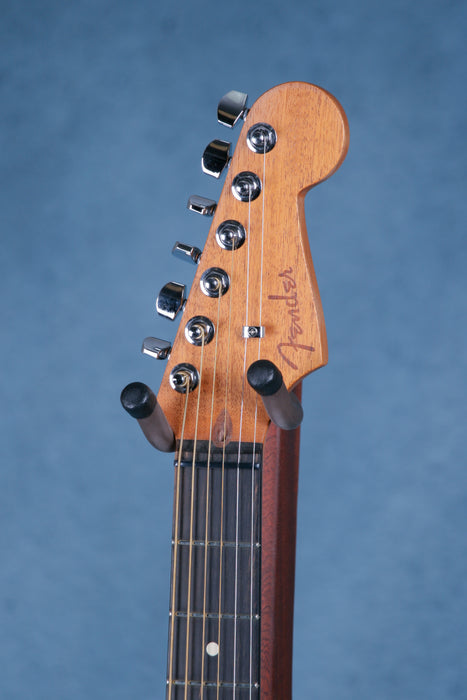 Fender FSR American Acoustasonic Jazzmaster - Black Paisley - Clearance - US231096A