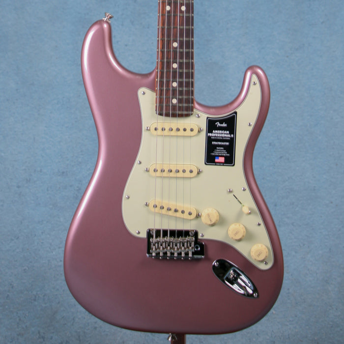 Fender DE American Professional II Stratocaster - Burgundy Mist Metallic - US240023330