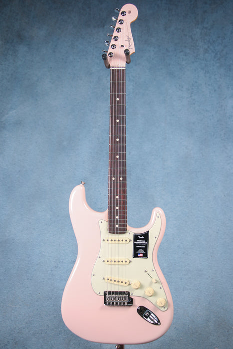 Fender DE American Professional II Stratocaster - Shell Pink - US240024741