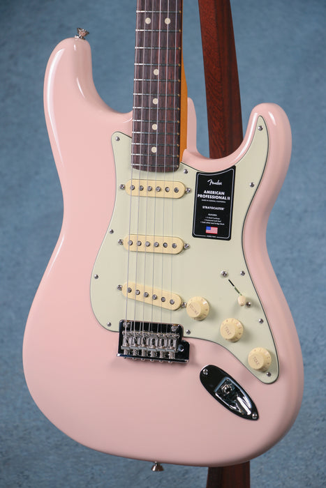 Fender DE American Professional II Stratocaster - Shell Pink - US240024741