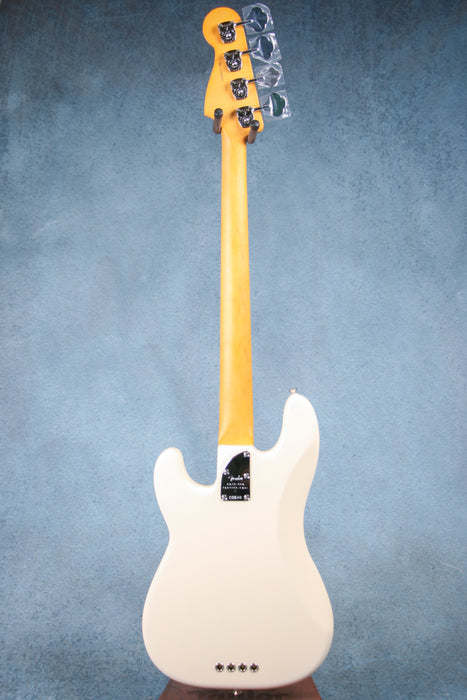 Fender American Professional II Precision Bass Maple Fingerboard - Olympic White - US24029333