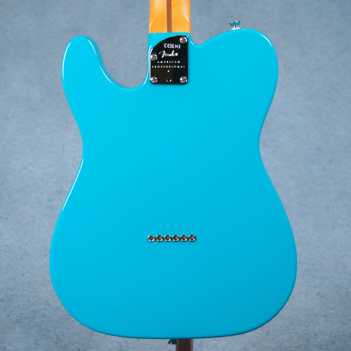 Fender American Professional II Telecaster Maple Fingerboard - Miami Blue - US24031624