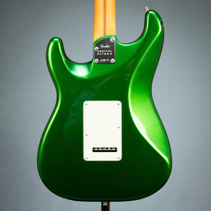 Fender Limited Edition FSR American Ultra II Stratocaster Roasted Maple Fingerboard - Candy Green - B-Stock - US25025833B
