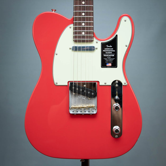 Fender American Professional Classic Telecaster Rosewood Fingerboard - Faded Dakota Red - US25052012