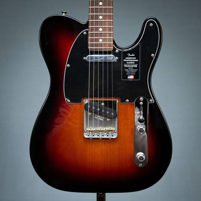 Fender American Professional Classic Telecaster Rosewood Fingerboard - 3-Colour Sunburst - B-Stock - US25072112AB