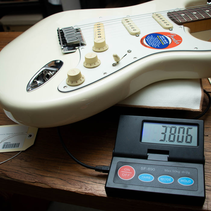 Fender Jeff Beck Signature Stratocaster Rosewood Fingerboard - Olympic White - B-Stock - US25093451B