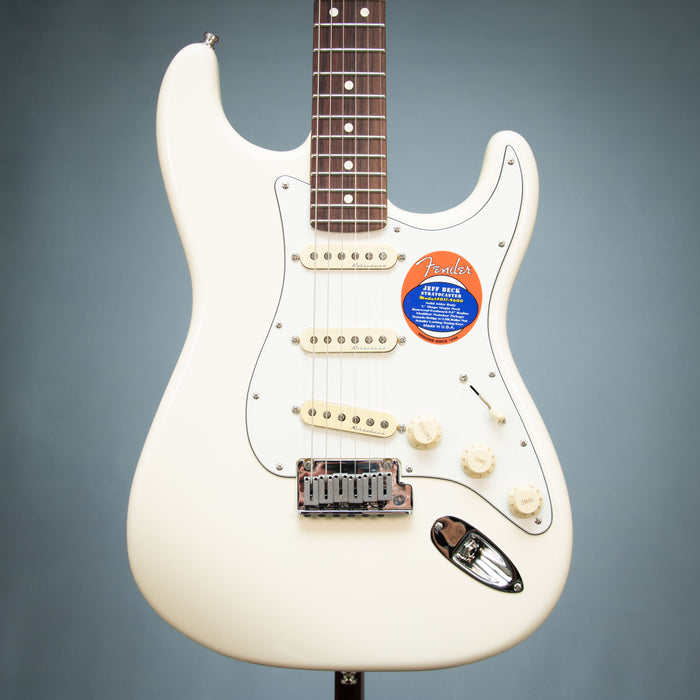 Fender Jeff Beck Signature Stratocaster Rosewood Fingerboard - Olympic White - B-Stock - US25093451B