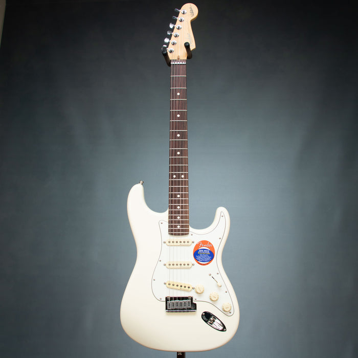 Fender Jeff Beck Signature Stratocaster Rosewood Fingerboard - Olympic White - B-Stock - US25093451B
