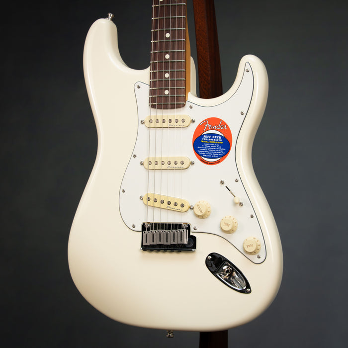 Fender Jeff Beck Signature Stratocaster Rosewood Fingerboard - Olympic White - B-Stock - US25093451B