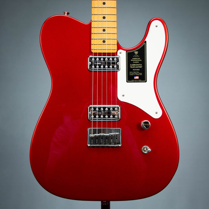 Fender 75th Anniversary American Professional Classic Cabronita Telecaster Maple Fingerboard - Candy Apple Red - US25095992