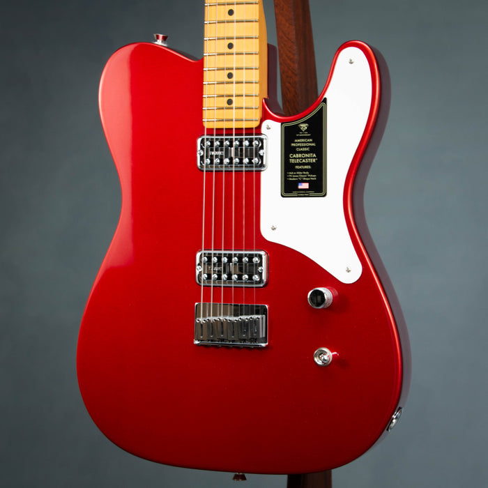 Fender 75th Anniversary American Professional Classic Cabronita Telecaster Maple Fingerboard - Candy Apple Red - US25095992