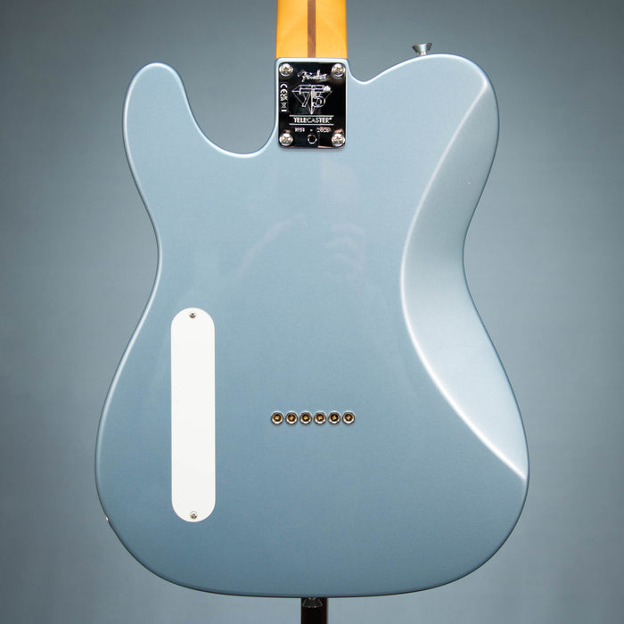 Fender 75th Anniversary American Professional Classic Cabronita Telecaster Maple Fingerboard - Ice Blue Metallic - US25100317