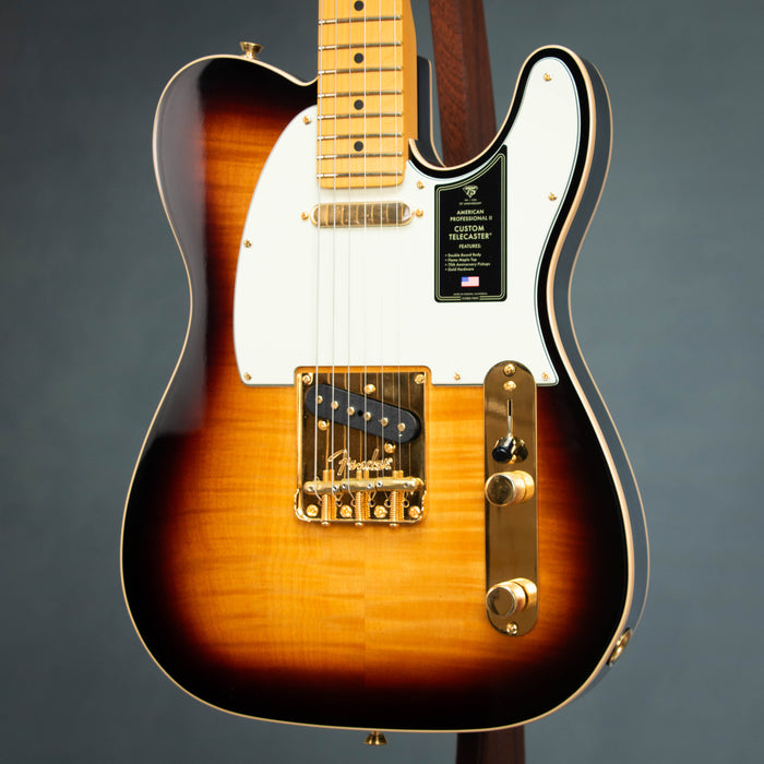 Fender 75th Anniversary American Professional Custom Telecaster Maple Fingerboard - 2-Color Sunburst - US25110646