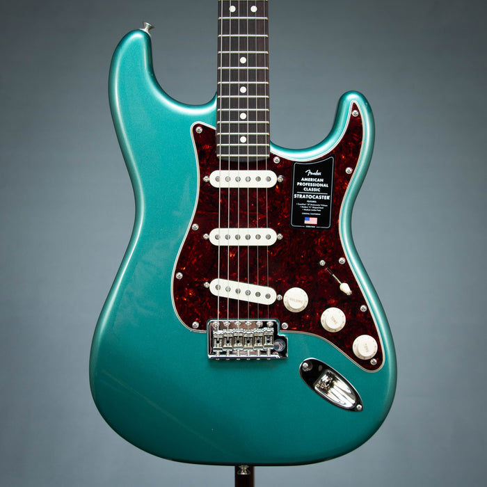 Fender American Professional Classic Stratocaster Rosewood Fingerboard - Faded Sherwood Green Metallic - B-Stock - US25113334B