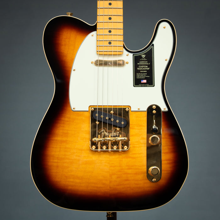 Fender 75th Anniversary American Professional Custom Telecaster Maple Fingerboard - 2-Color Sunburst - US25113943