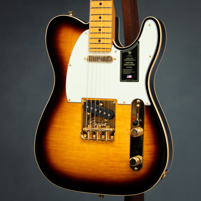 Fender 75th Anniversary American Professional Custom Telecaster Maple Fingerboard - 2-Color Sunburst - US25113943