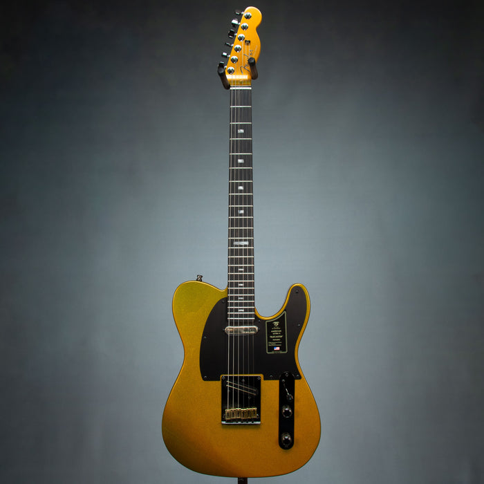 Fender 75th Anniversary American Ultra II Telecaster Ebony Fingerboard - Liquid Gold - US26007211