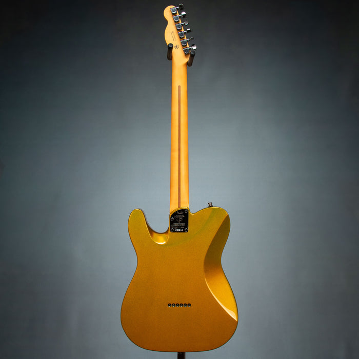 Fender 75th Anniversary American Ultra II Telecaster Ebony Fingerboard - Liquid Gold - US26007211