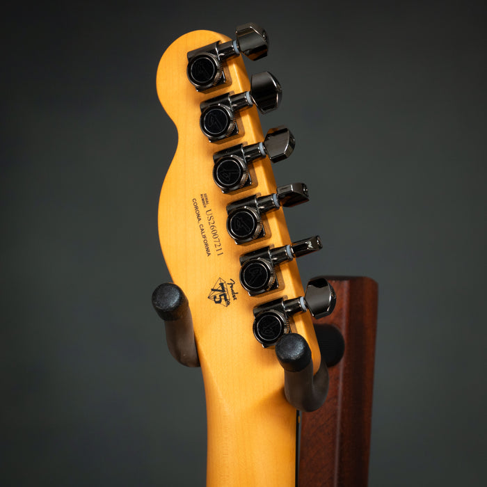 Fender 75th Anniversary American Ultra II Telecaster Ebony Fingerboard - Liquid Gold - US26007211