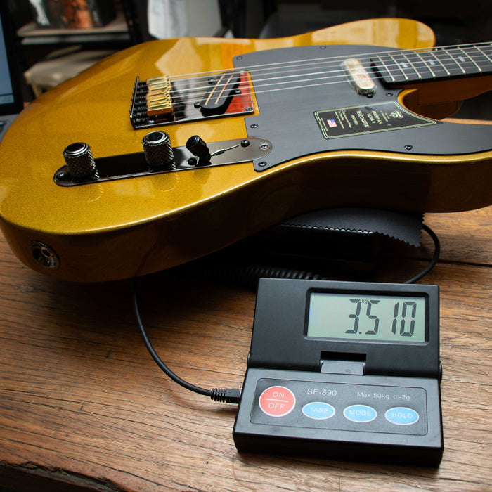 Fender 75th Anniversary American Ultra II Telecaster Ebony Fingerboard - Liquid Gold - US26007211