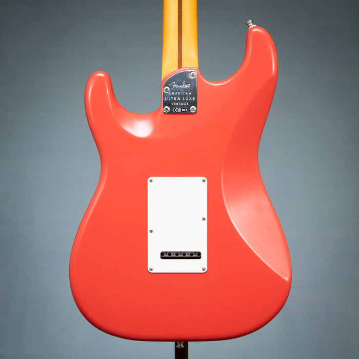 Fender American Ultra Luxe Vintage '60s Stratocaster HSS Electric Guitar - Fiesta Red - B-Stock - US26007366B