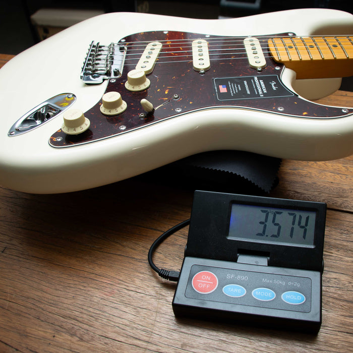 Fender American Professional II Stratocaster Maple Fingerboard - Olympic White - B-Stock - US26029190B