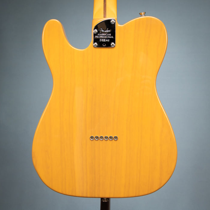 Fender American Professional Telecaster Maple Fingerboard Electric Guitar - Butterscotch Blonde - US26048309