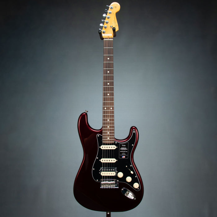 Fender American Professional Stratocaster HSS Rosewood Fingerboard Electric Guitar - Oxblood - US26052962