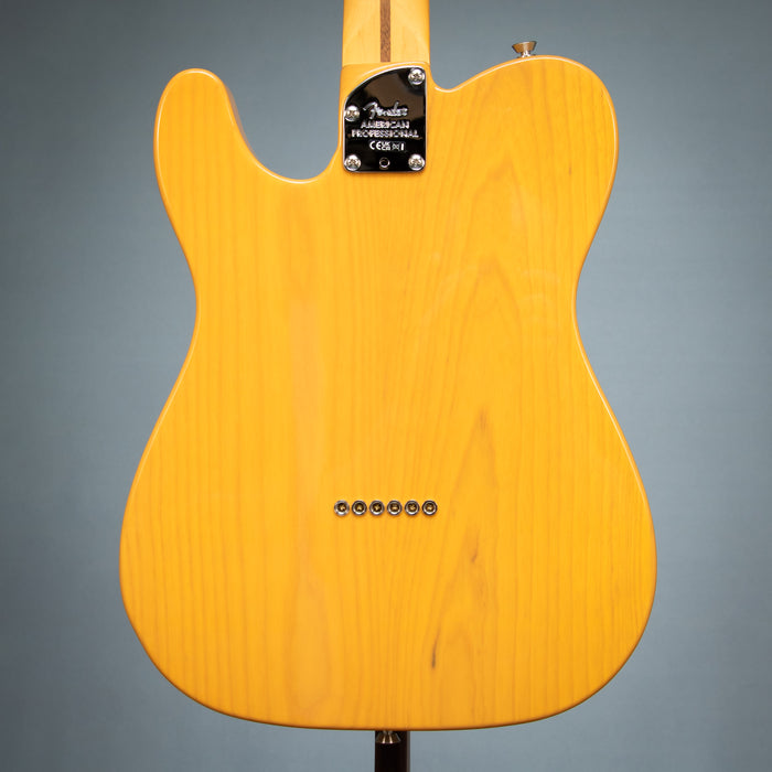 Fender American Professional Hot Shot Telecaster Maple Fingerboard Electric Guitar - Butterscotch Blonde - US26055497