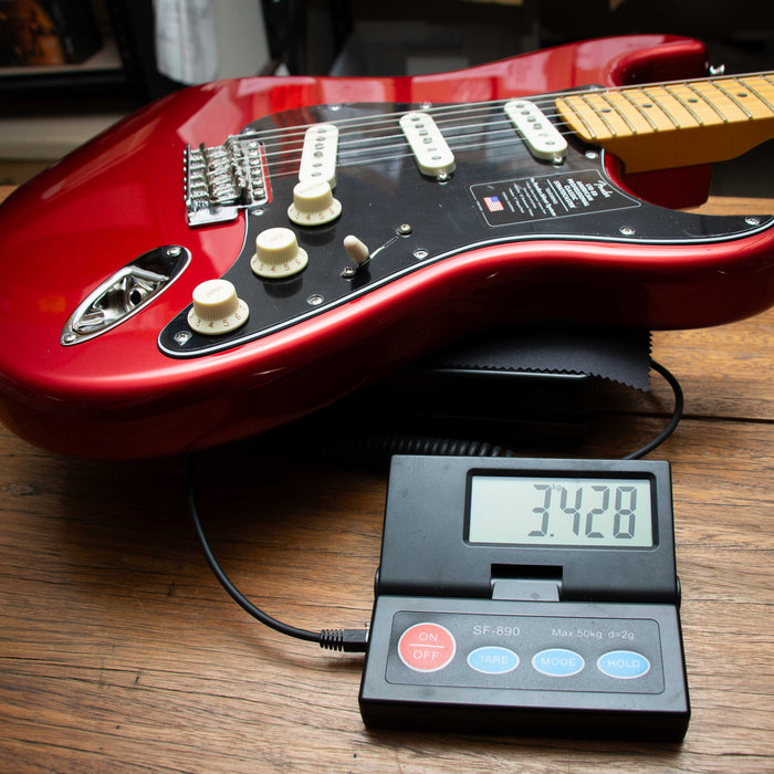 Fender Limited Edition American Professional Classic Stratocaster w/Silent System - Candy Apple Red - US26055755