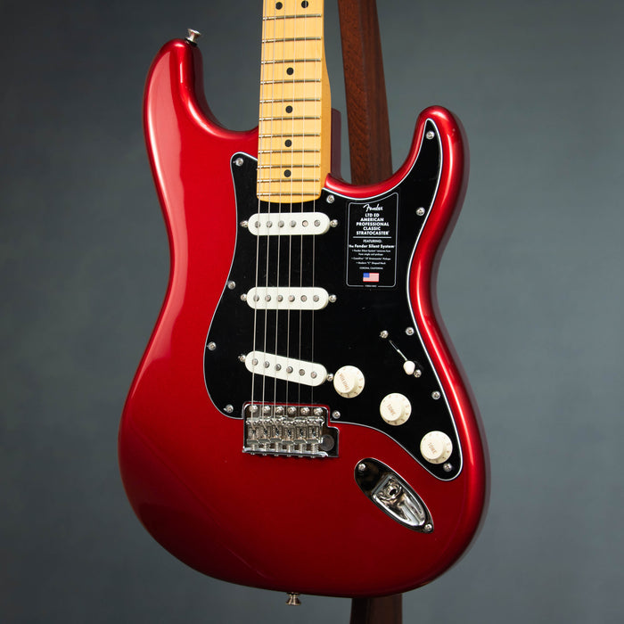 Fender Limited Edition American Professional Classic Stratocaster w/Silent System - Candy Apple Red - US26055755