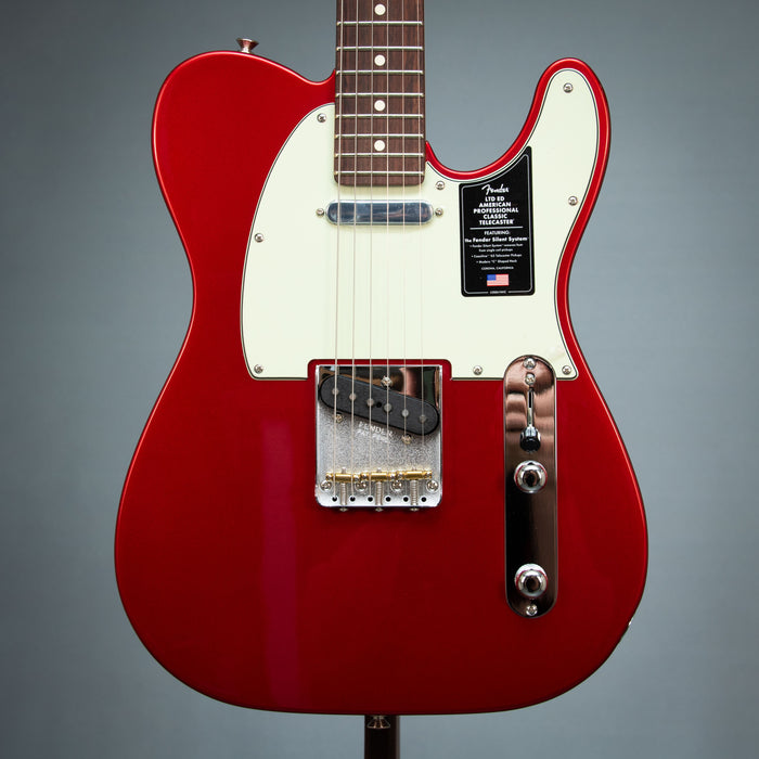 Fender Limited Edition American Professional Classic Telecaster w/Silent System - Candy Apple Red - US26081730