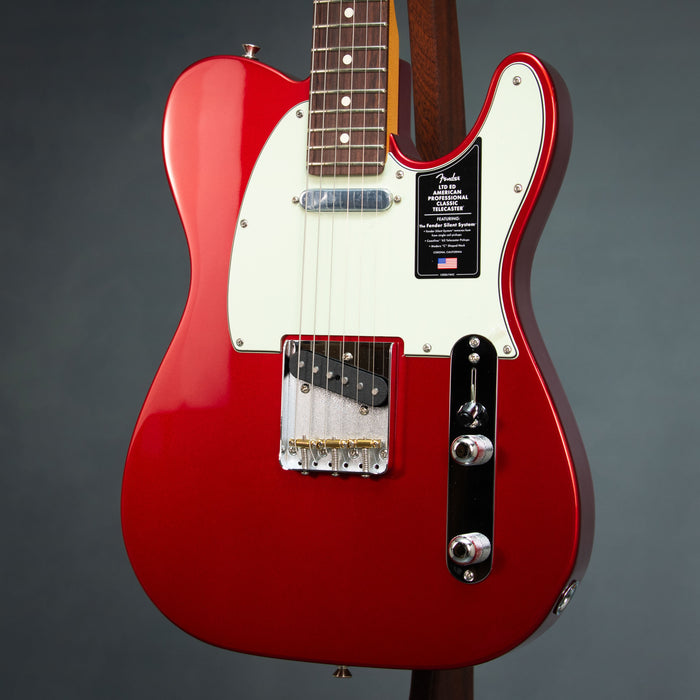 Fender Limited Edition American Professional Classic Telecaster w/Silent System - Candy Apple Red - US26081730