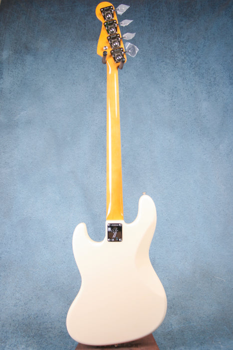 Fender American Vintage II 1966 Jazz Bass Rosewood Fingerboard Electric Bass Guitar - Olympic White - V2324362