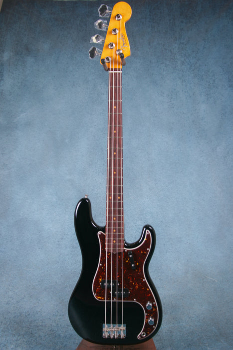 Fender American Vintage II 1960 Precision Bass Rosewood Fingerboard Electric Bass Guitar - Black - V2432180