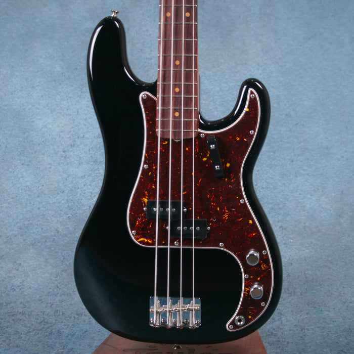 Fender American Vintage II 1960 Precision Bass Rosewood Fingerboard Electric Bass Guitar - Black - V2432180