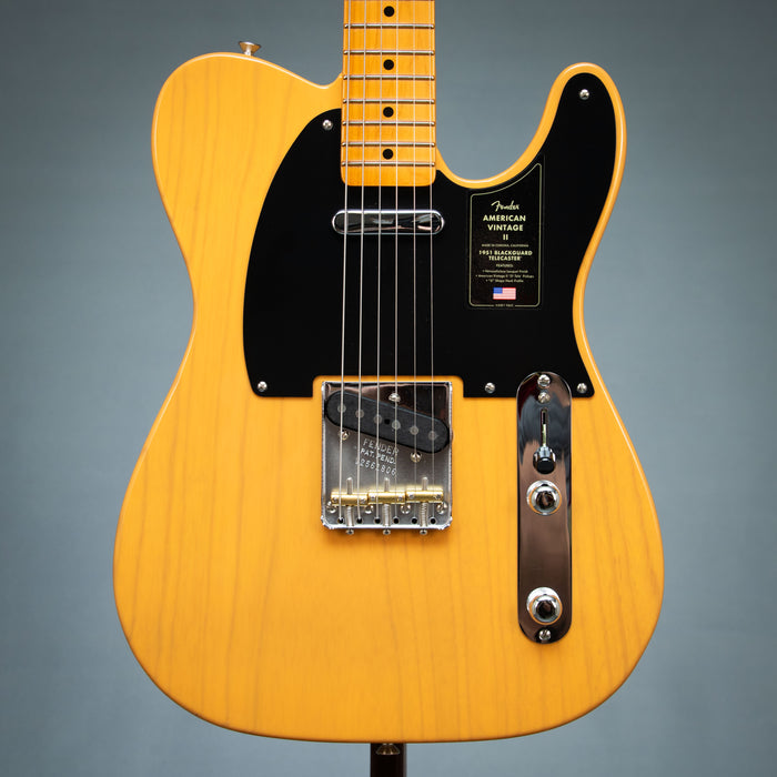 Fender American Vintage II 1951 Telecaster Maple Fingerboard Electric Guitar - Butterscotch Blonde - B-Stock - V2561806B
