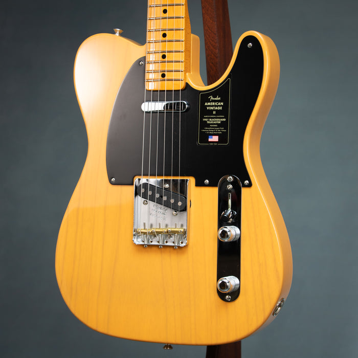 Fender American Vintage II 1951 Telecaster Maple Fingerboard Electric Guitar - Butterscotch Blonde - B-Stock - V2561806B