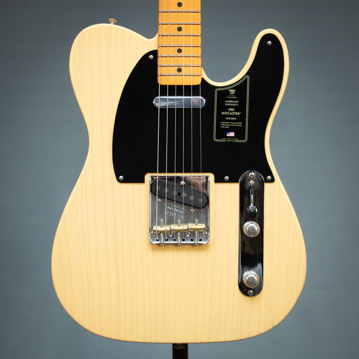 Fender 75th Anniversary American Vintage II 1951 Nocaster Maple Fingerboard Electric Guitar - Blonde - V2562725
