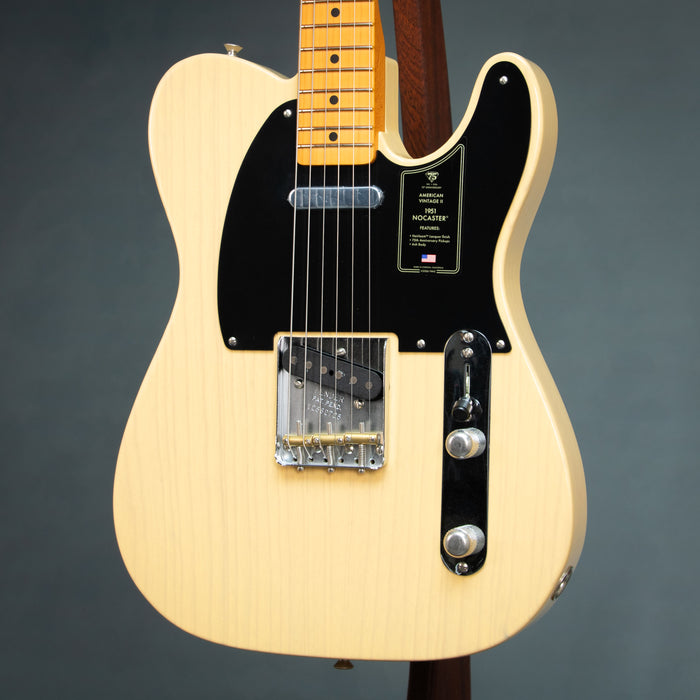 Fender 75th Anniversary American Vintage II 1951 Nocaster Maple Fingerboard Electric Guitar - Blonde - V2562725