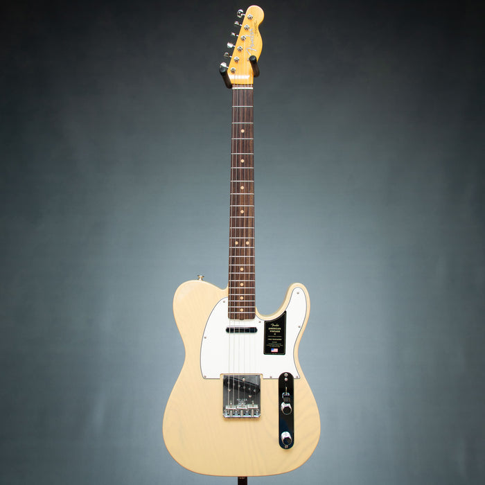 Fender American Vintage II 1963 Telecaster Rosewood Fingerboard - Vintage Blonde - V26130